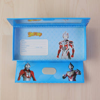 Compact foldable cosmetic storage case with mirror