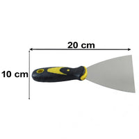 Scraper handle comfortable grip
