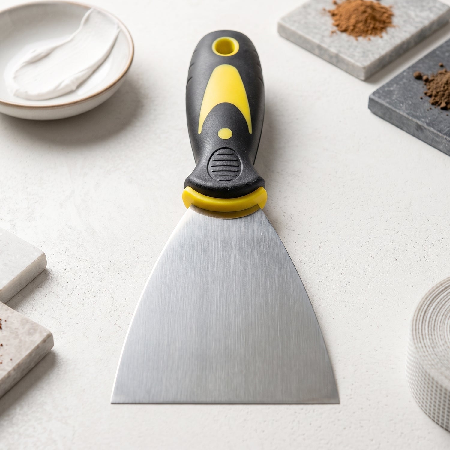 Putty knife wall scallinstoreng use