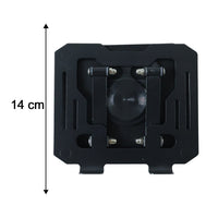 Compact foldable metal stand suitable for desks and travel