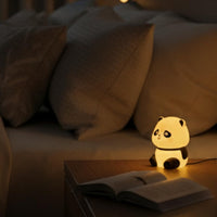 Panda table night light lamp for kids room