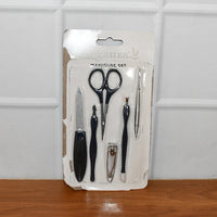 Portable manicure and pedicure grooming kit ready for travel