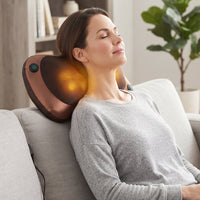 Professional Massage Pillow – Heat & Rollers | Velvet Wellness