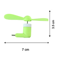 Handheld plug in fan for Android and Type C phones