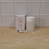 Portable cool mist diffuser humidifier for desk and nightstand