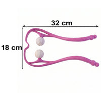 Massager handle grip view