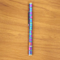 The InkGlow magnetic pen presented in its elegant packaging, ready for gifting.