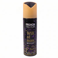 No-gas body spray for men by French Factor