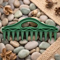 Soil loosener and dibber tool for planting seeds and bulbs