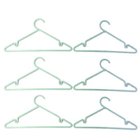 Cloth hangers used for wardrobe organization and space saving