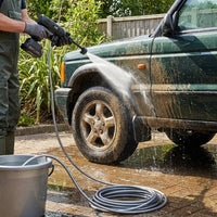 High-pressure water jet washer spray gun for car and garden use