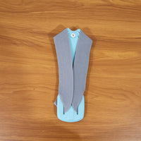 Posture corrector worn by model for back support