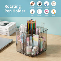Pen stand spinning to show 360° rotation
