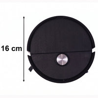 Light mopping robotic vacuum cleaner for simultaneous dust and floor care