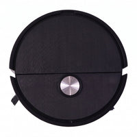 Multi-room automatic cleaning robot with dust and hair removal capability