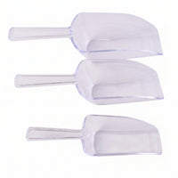 Multipurpose kitchen scoops for grains, powders and pet food