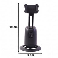 Auto tracking mobile holder for video recordings and calls