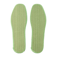 Breathable shoe insoles with ventilation perforations for daily wear