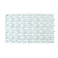 Flexible and durable anti-slip bath mat for shower floors