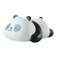 Sleeping panda night light with warm LED for children's bedrooms