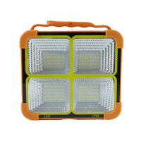 Waterproof solar flood light ideal for security and outdoor activities