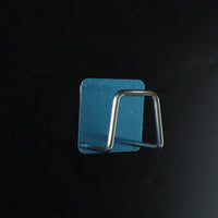 Strong hold stainless steel adhesive wall hook in use
