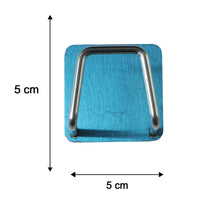 Size guide for stainless steel wall hook with adhesive