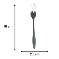 Compact steel cutlery kit with pouch for on the go dining