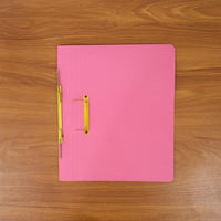 Pack of heavy-duty spring folders for office use