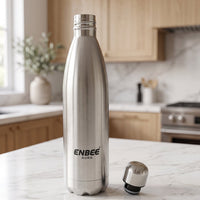 Reusable stainless steel water bottle for everyday use