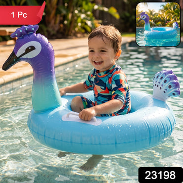 Soft inflatable swim ring for children’s pool and beach activities