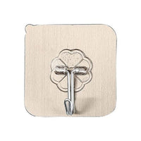 Durable self adhesive hanger hook for home organizing