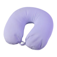 Plush travel pillow for head and neck support on trips