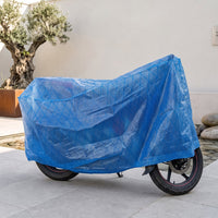 Two wheeler cover for scooters and motorcycles, 152 x 70 cm