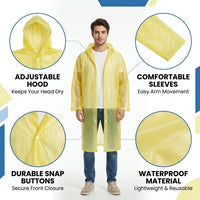 Rain coat monsoon outdoor use