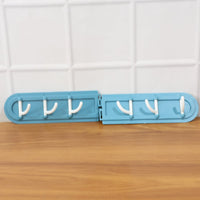 Foldable rotating hook rack demonstrating 180-degree rotational movement