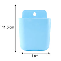 Wall Mounted Storage Pocket – Durable Plastic Organizer for Home