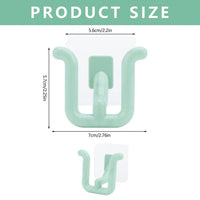 Dimensions of wall-mounted slipper holder