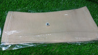 Person wearing a medium knee support cap under clothing for discreet support.