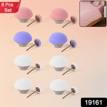 Decorative Headboard Sofa Pins (8 Pcs Set)