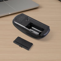 Alternative angle of the sleek Wireless Mouse, emphasizing its smooth, matte finish.