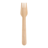 Freshee 160mm wooden fork shown on white background