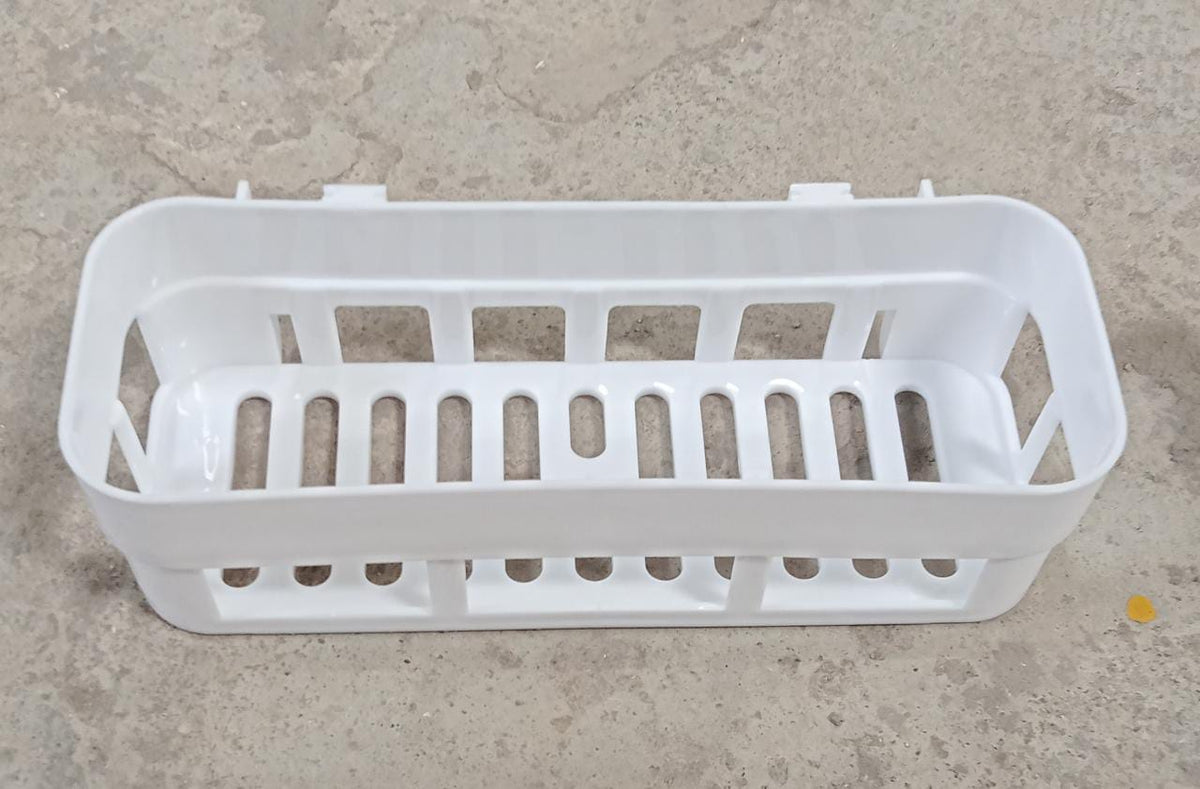 The versatile ABS plastic caddy can also be used for kitchen storage.
