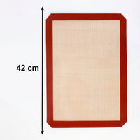 High-temperature resistant silicone baking mats for kitchen use