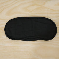Black fabric eye mask 1 pc