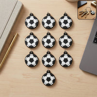 Football shape keychain perfect for bags and keys