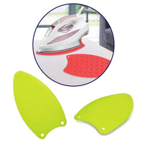 A Heat Resistant Silicone Iron Mat laid out, ready for safe ironing or craft projects.