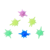 Spiky washing and drying helper balls for pet hair and lint removal