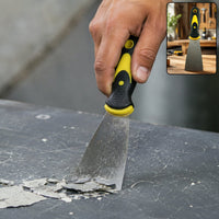 Stainless steel wide blade putty knife