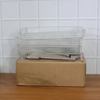 4 layer organizer cart with wheels for groceries and utensils